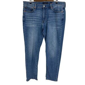 Lucky Brand Mens 410 Athletic Slim Blue Denim Jeans W38 L32